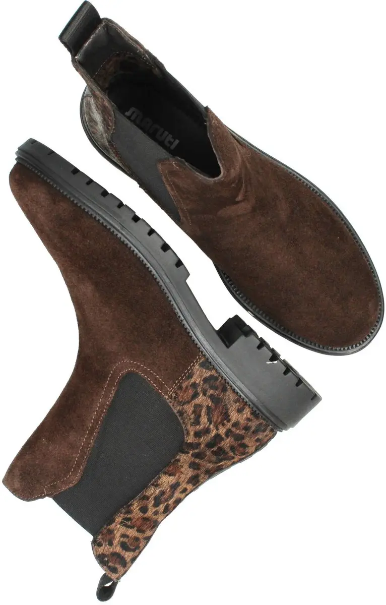 Maruti Tommy Chelseaboots Dames - Bruin 37