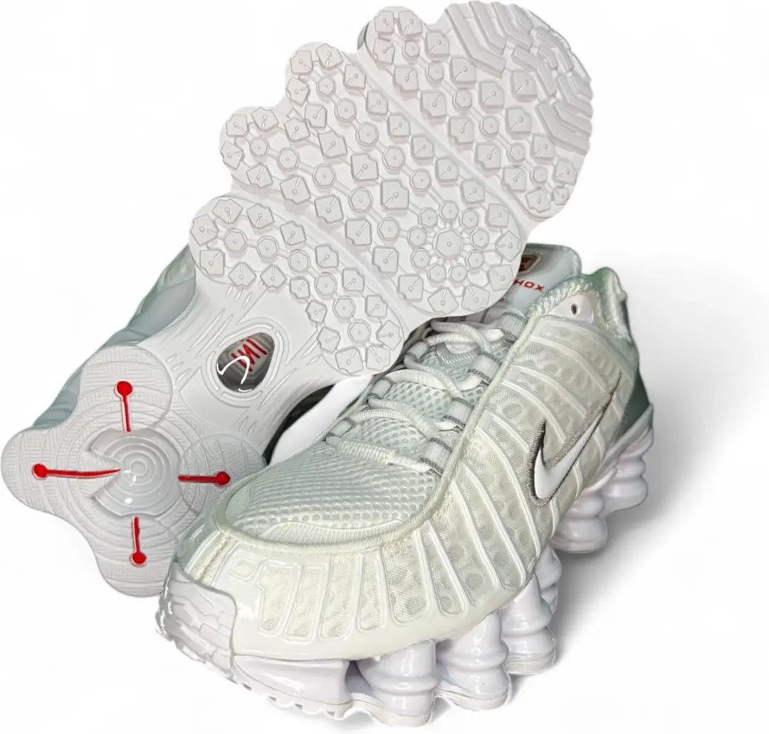 Nike Shox TL AR3566-100 Sneakers - Wit - afbeelding 5 van 6
