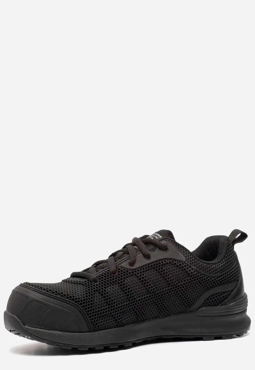 Skechers Work Bulklin Ayak Sneakers zwart Textiel