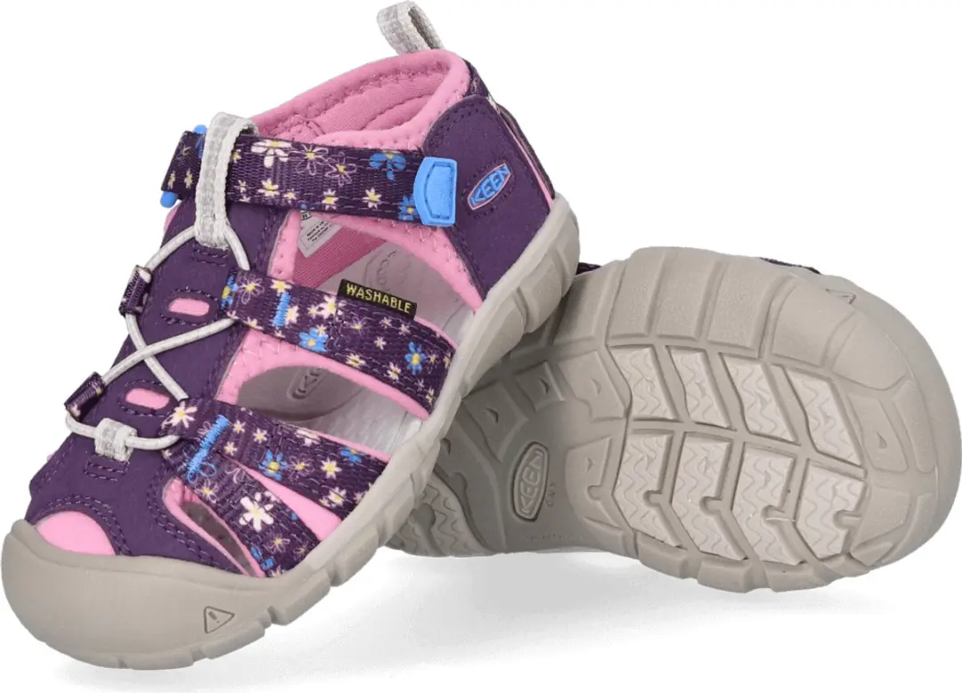 Keen Seacamp II CNX Toddler Sandalen - Maat 22 - Daisies/Marina - afbeelding 2 van 6