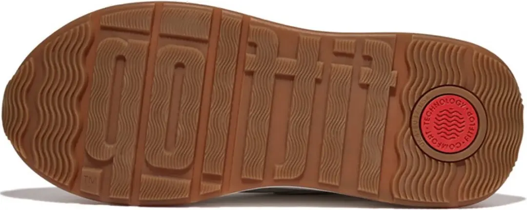 FitFlop F-Mode Suede Sneakers - Maat 38 - Wit - afbeelding 6 van 6