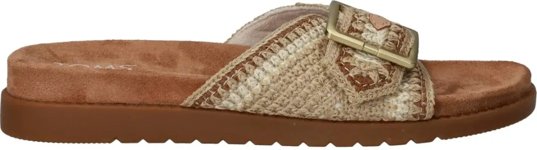 TOMS Marin Slide Slippers - Beige - Maat 41 - afbeelding 2 van 6