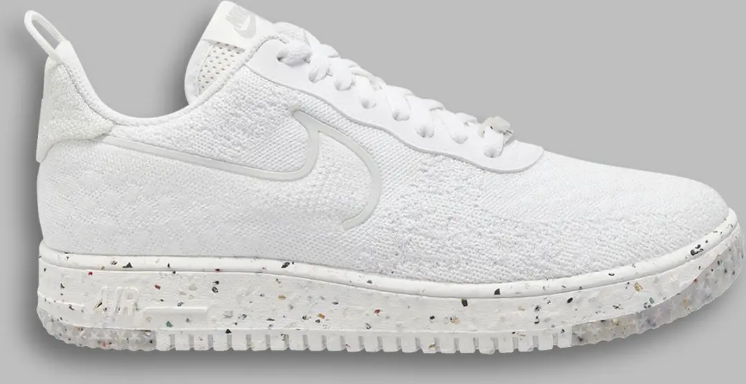 "Sneakers Nike Nike Air Force 1m Crater Flyknit Next Nature ""White Platinum Tin
