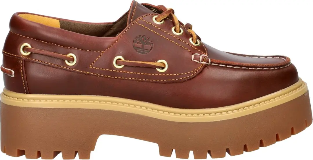 Timberland Leather Lace-Up Slip-On Schoenen