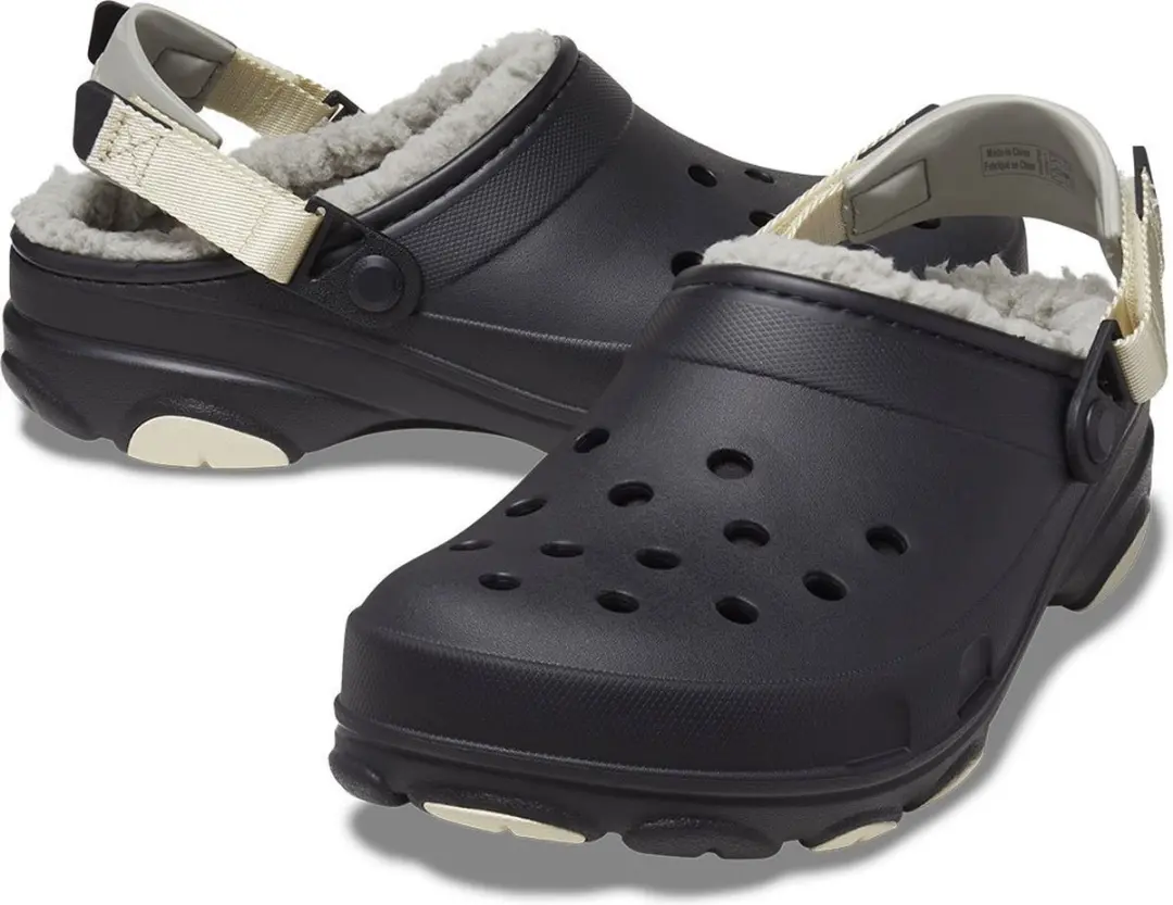 Crocs Classic All-Terrain Lined Klompen - Zwart EU 41-42 - afbeelding 3 van 6