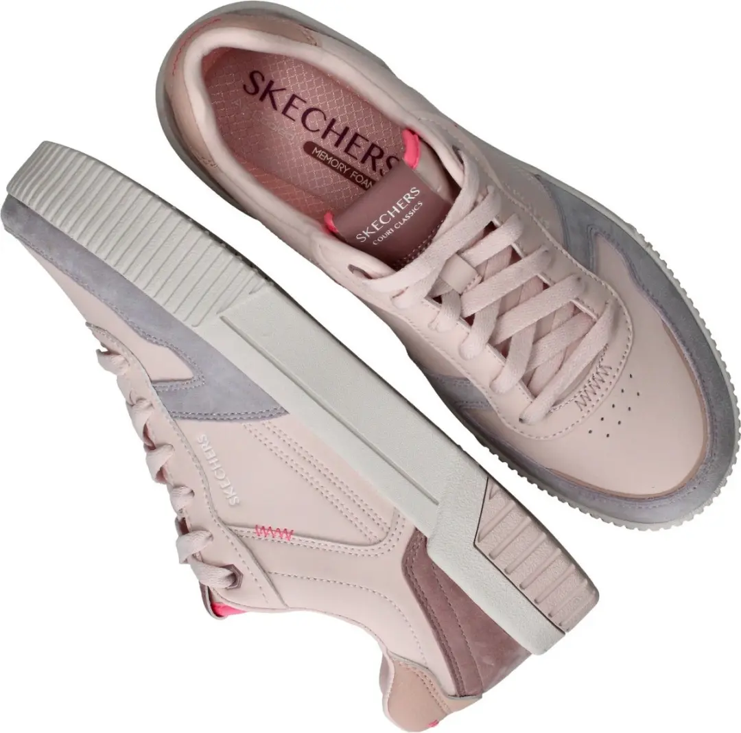 Skechers Jade-Stylish Type Dames Sneakers - Roze - afbeelding 6 van 6