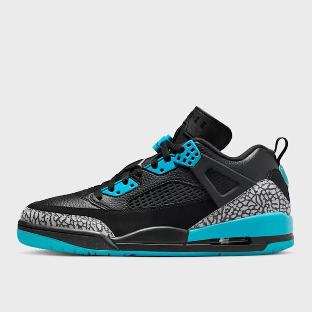 Jordan Low Spizike Black Blue Maat 38 - Sneakers - Unisex
