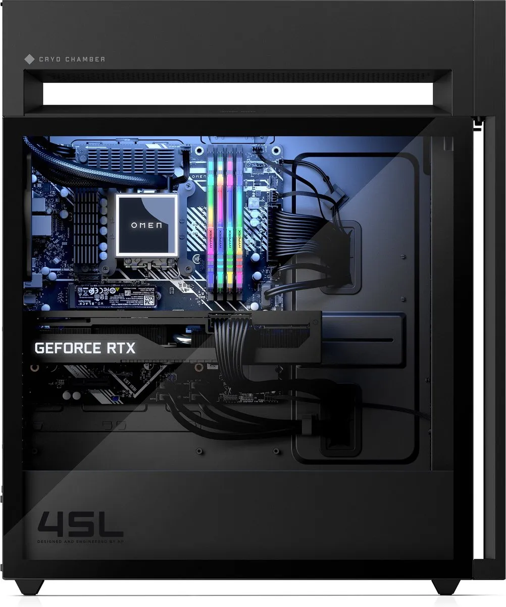 HP OMEN 45L GT22-3220nd Gaming PC - Zwart