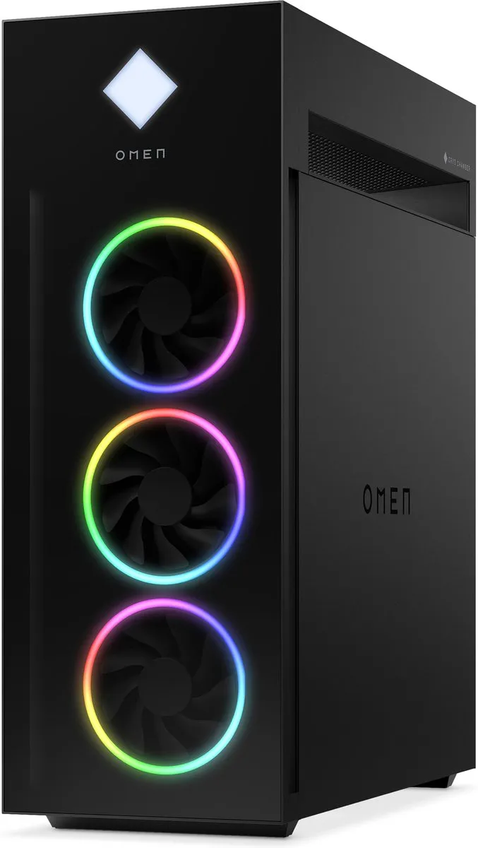 HP OMEN 45L GT22-3220nd Gaming PC - Zwart - afbeelding 6 van 6