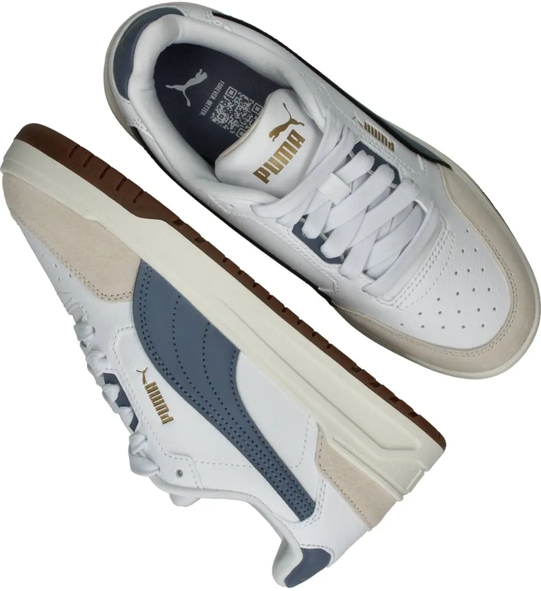 PUMA Shuffle Downtown Lo Sneakers - 37 - Wit - afbeelding 3 van 6