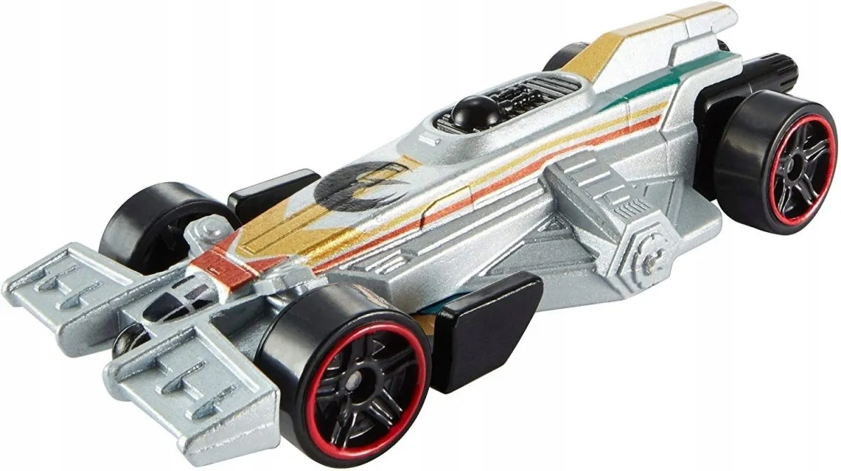 Hot Wheels Star Wars The Ghost Ruimtevaartuig - Goud/Zilver