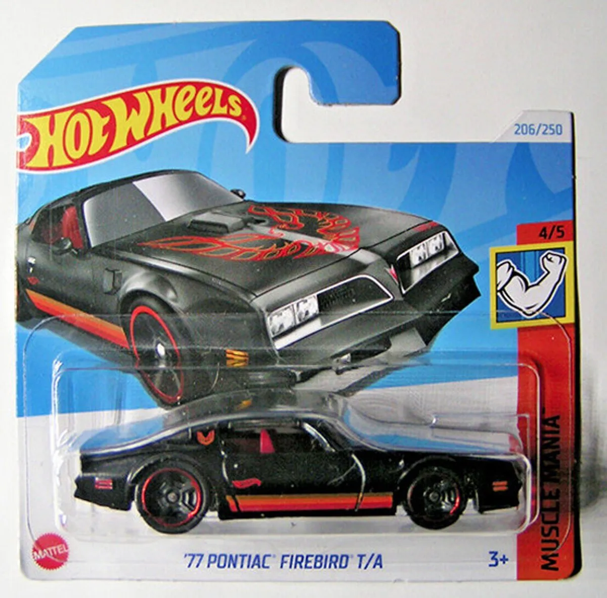 Hot Wheels Mussle Mania '77 Pontiac Firebird T/A 1:64