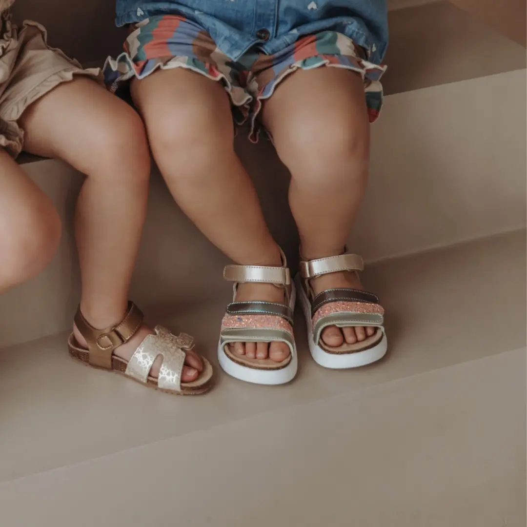 BunniesJR Bette Beach Platte Sandalen - 29 - afbeelding 2 van 6