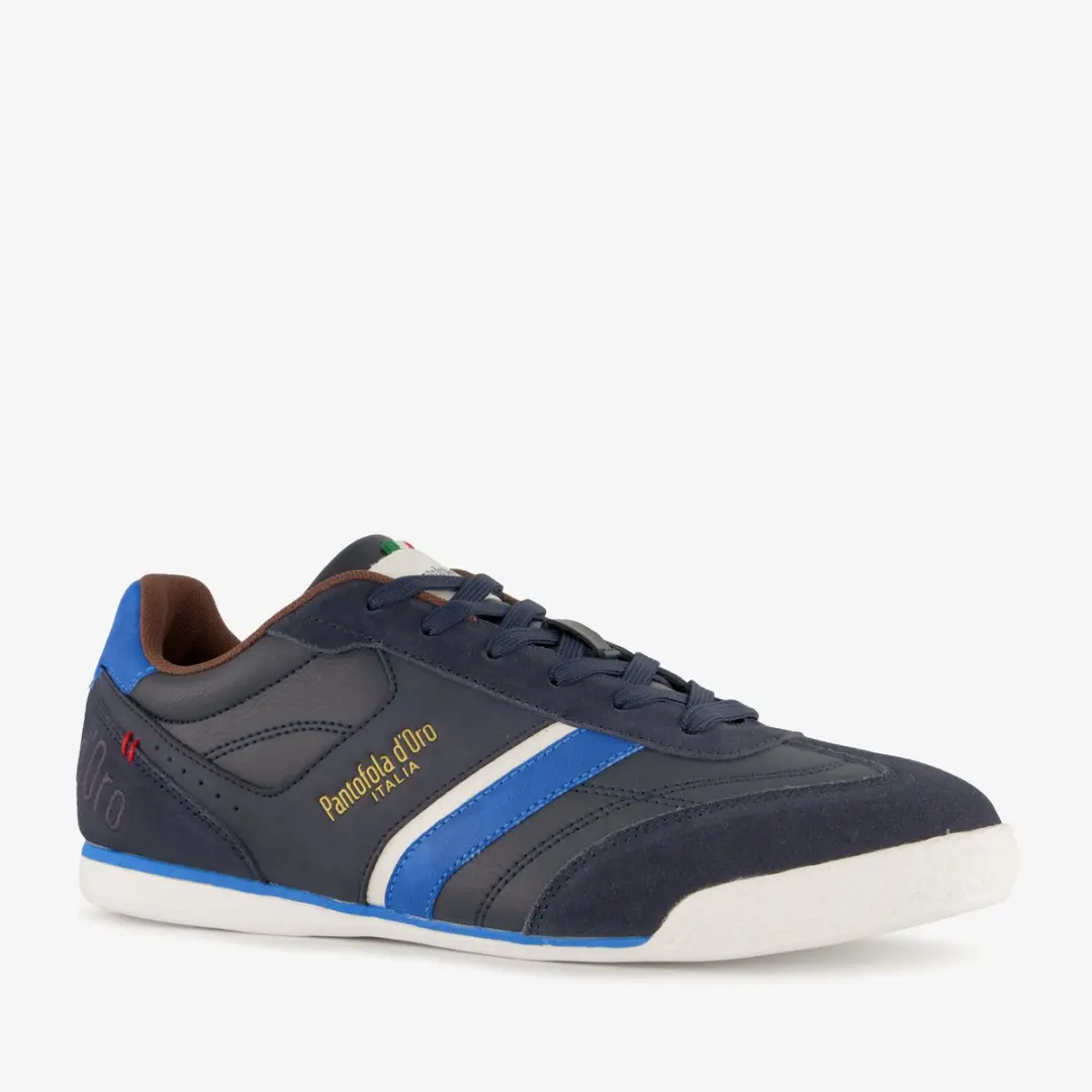 Pantofola d'Oro leren heren sneakers blauw