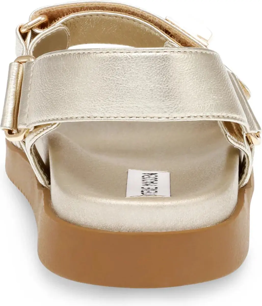 Steve Madden Mona Gold Leather Schoen - Maat 40 - afbeelding 5 van 6