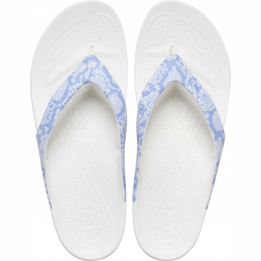 Crocs Kadee II Graphic Flip Lapis/Wit Maat 42/43 US 11