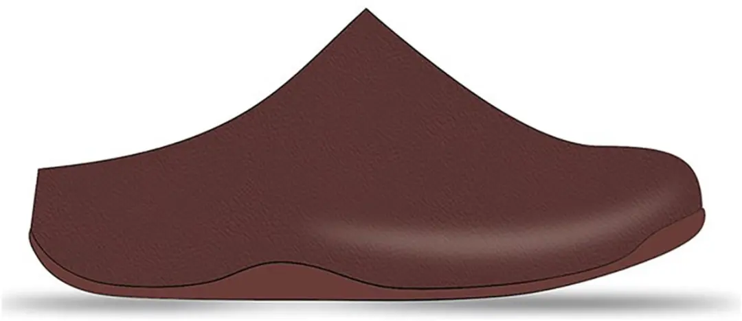 FitFlop FitFlop Shuv Tumbled-Leather Clogs