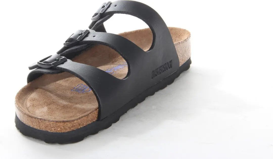 Birkenstock Florida Slippers - Maat 37 - Zwart - afbeelding 3 van 6