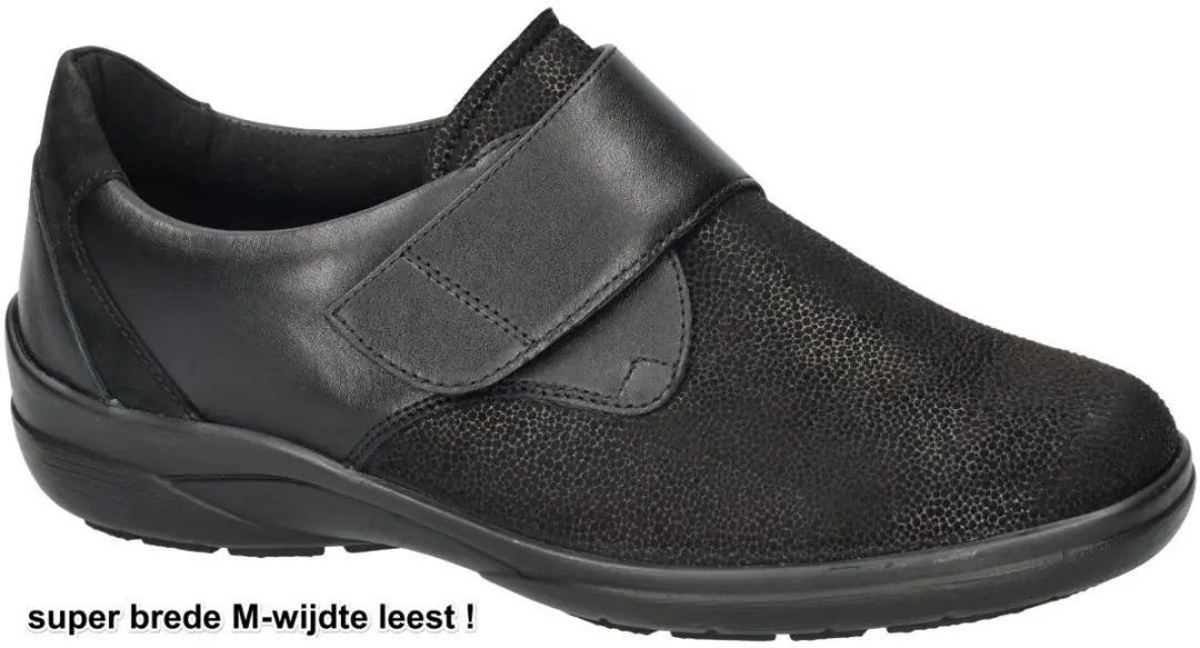 Solidus -Dames - zwart - ballerina's & mocassins - maat 39.5 - afbeelding 4 van 4