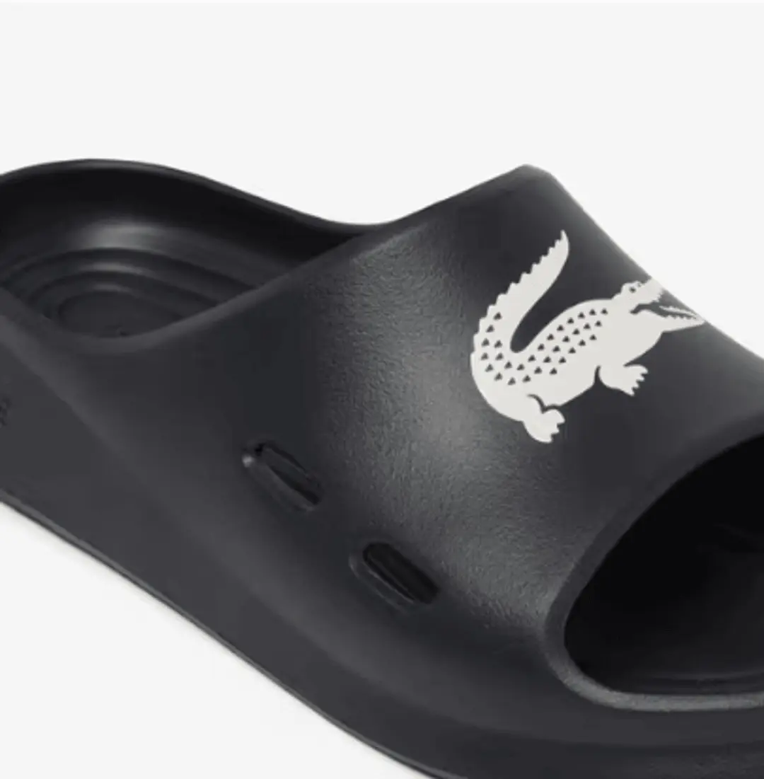 Lacoste Meduz Slide Heren Badslepers - Grijs - Maat 40.5 - afbeelding 4 van 5
