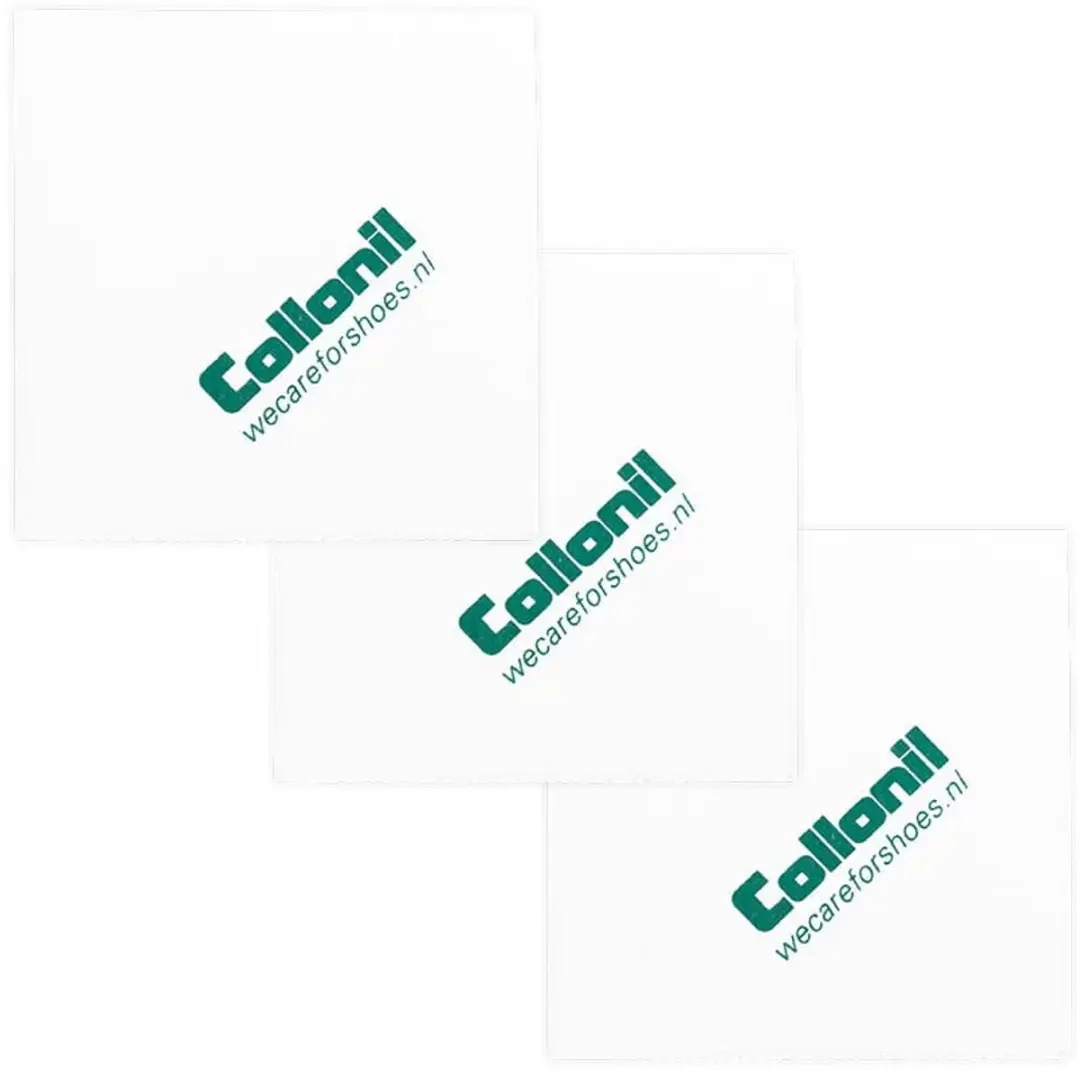 Set van 3 Collonil schoenen poetsdoek