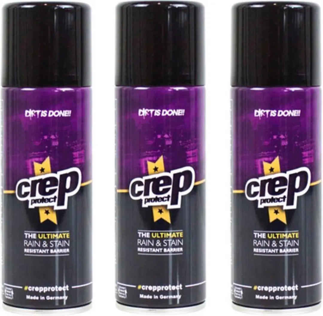 3x Crep Protect 200ml Spray Voordeelverpakking: Vuil- en waterwerend