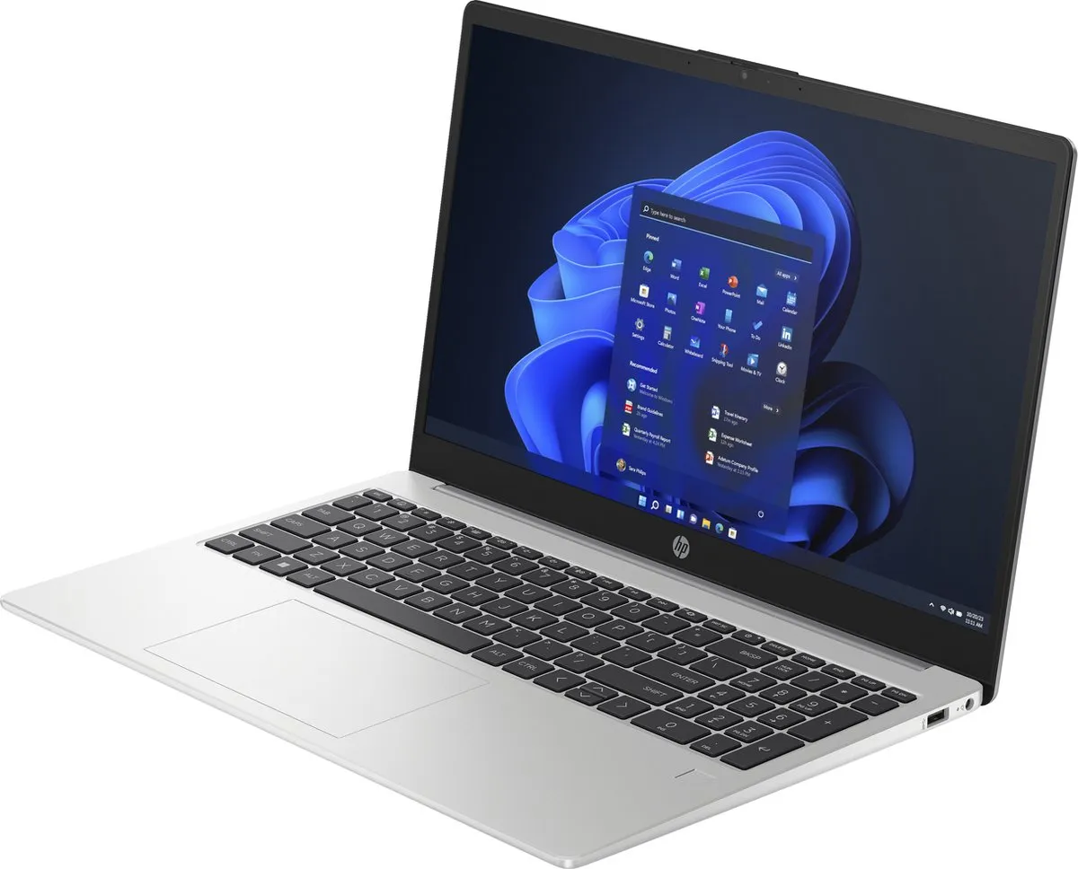 HP 250 G10 i3-1315U Laptop 15,6" Full HD - 8GB/256GB SSD - Zilver