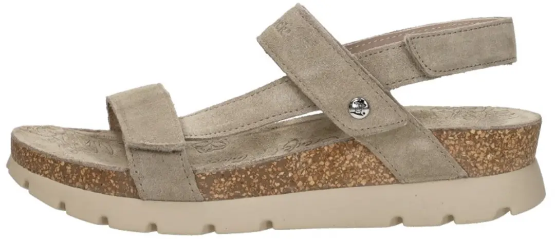 Panama Jack Selma Sandalen taupe Suede - Maat 39 - afbeelding 2 van 6
