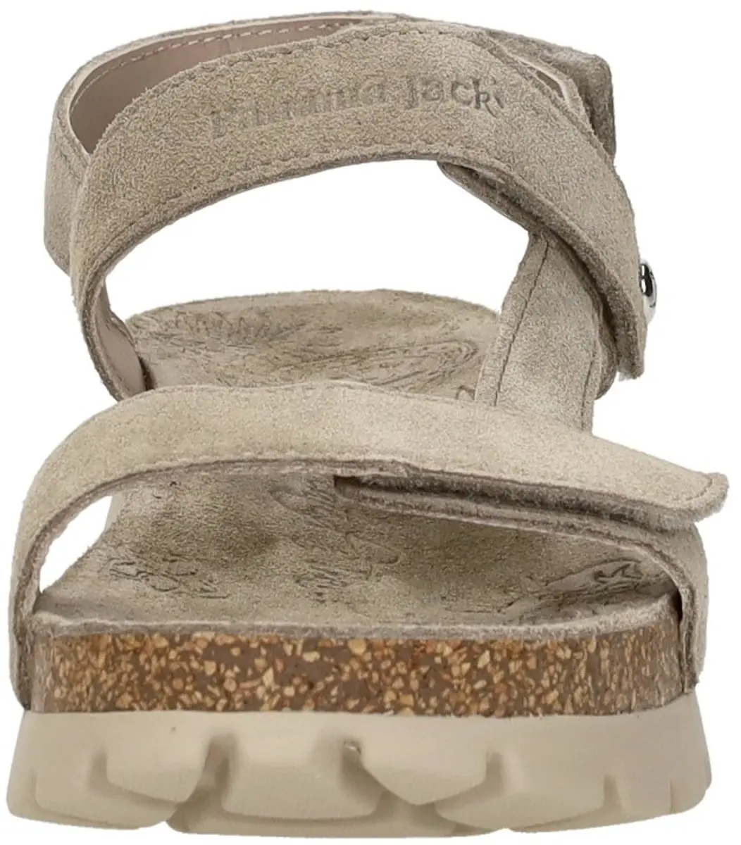 Panama Jack Selma Sandalen taupe Suede - Maat 39 - afbeelding 6 van 6