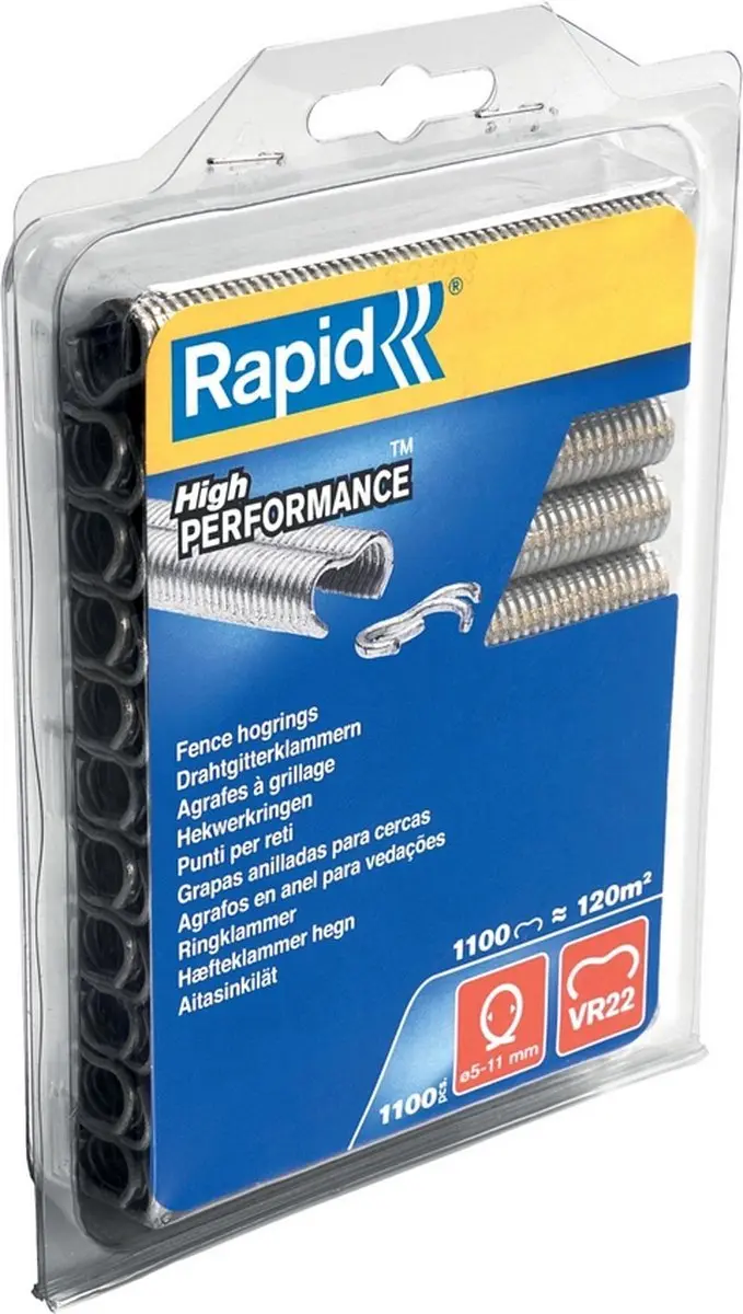 Rapid Hogringen Gegalvaniseerd 2mm - 1100 Stuks