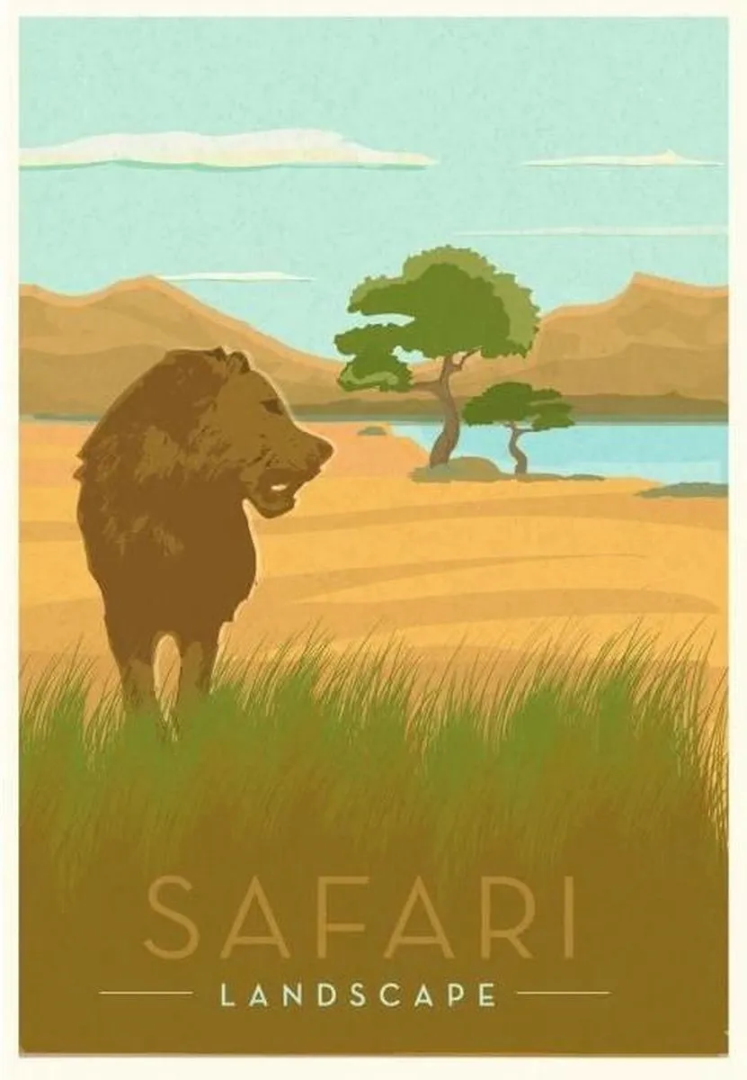 Ravensburger Puzzel Safari 16540 - 99 Stuks - Multicolor - afbeelding 2 van 3