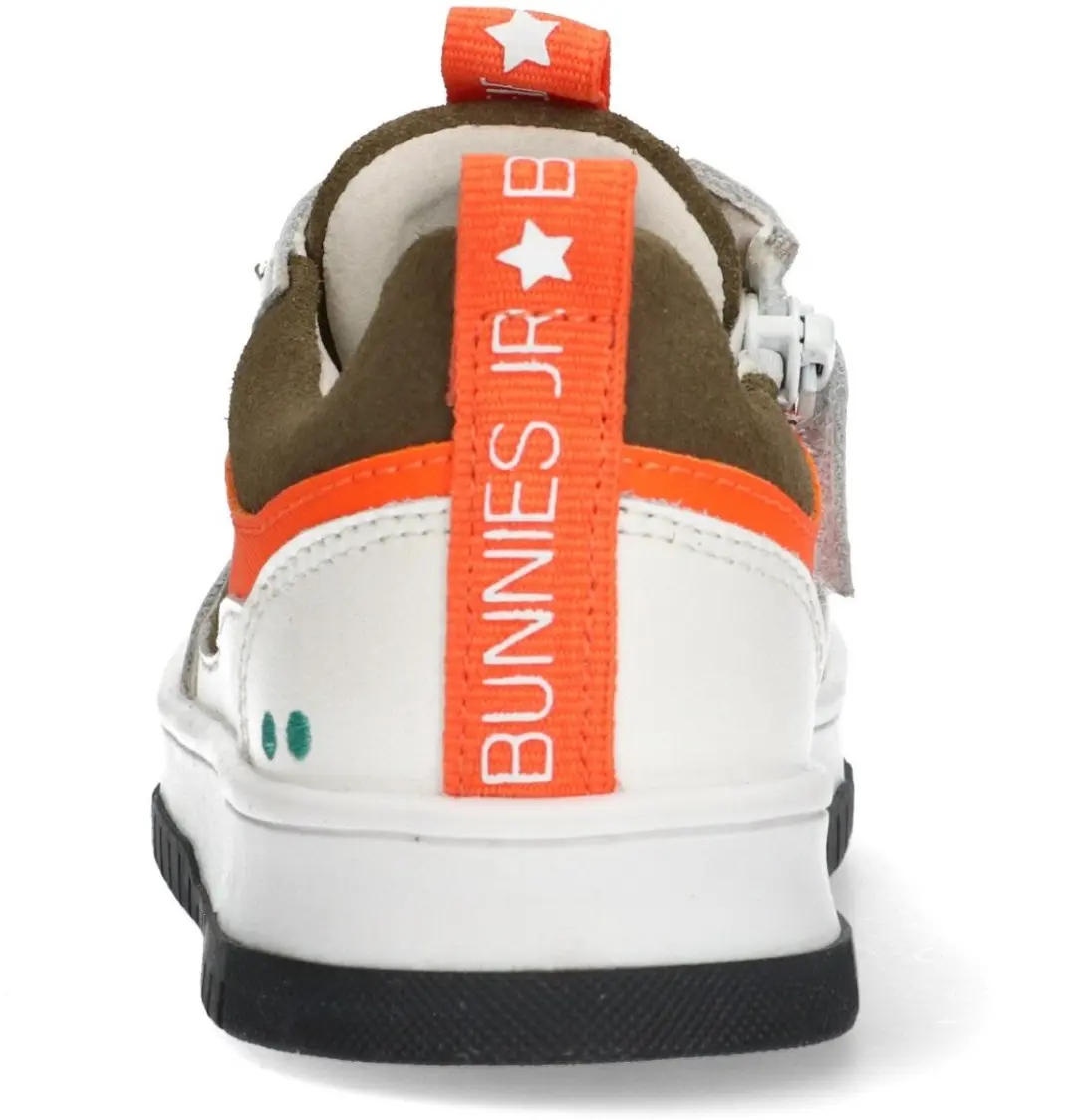 BunniesJR 225492-600 Jongens Lage Sneakers - 29 - Oranje/Wit/Groen - afbeelding 4 van 6