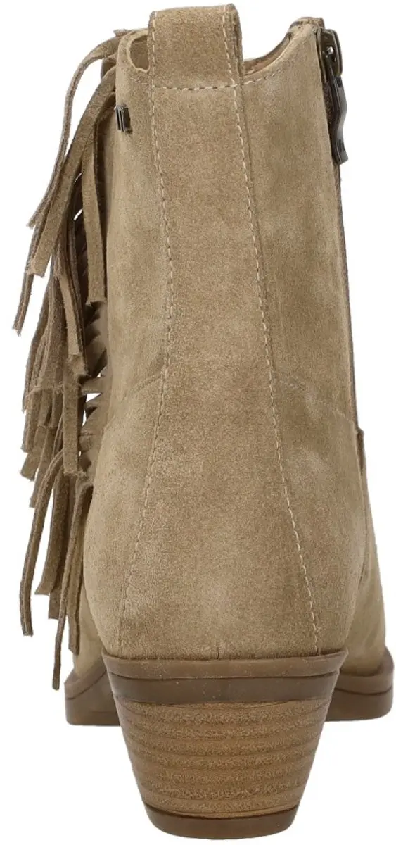Maruti Tonny Enkellaarsjes Hak - Beige Maat 37