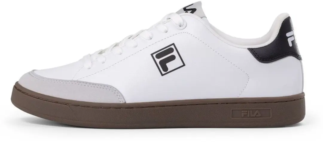 Fila Damen Courtbay FFW0477 Low Sneaker - 38 - Wit/Zwart - afbeelding 2 van 3