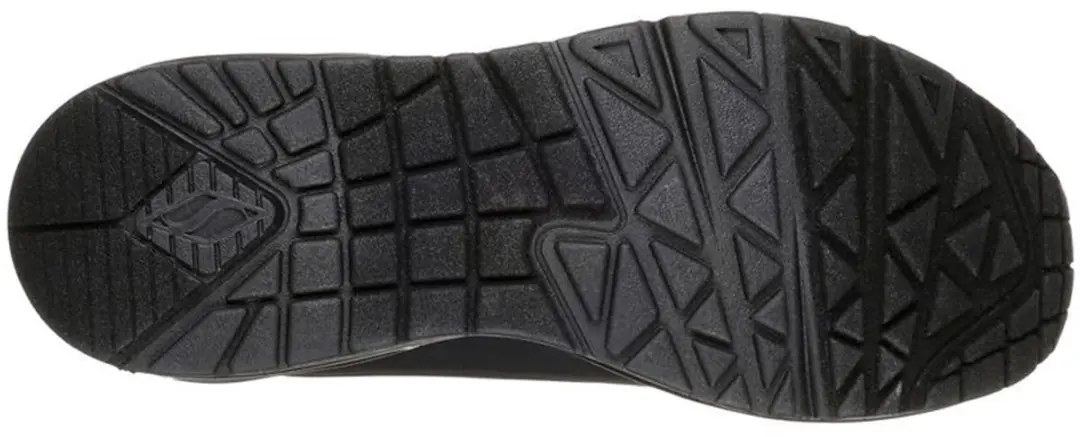 Skechers Uno Stand On Air Dames Sneaker - Zwart - Maat 40 - afbeelding 3 van 6