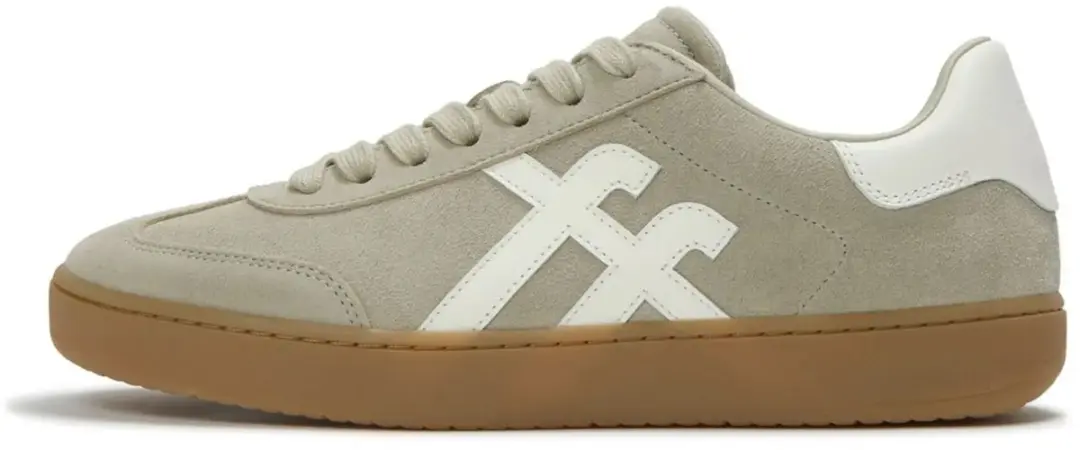 FitFlop FitFlop The Dash Mens T-Toe Suede Sneakers GROEN