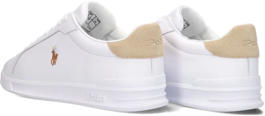 Polo Ralph Lauren Hrt Ct II Sneakers - Wit - Maat 40 - afbeelding 6 van 6