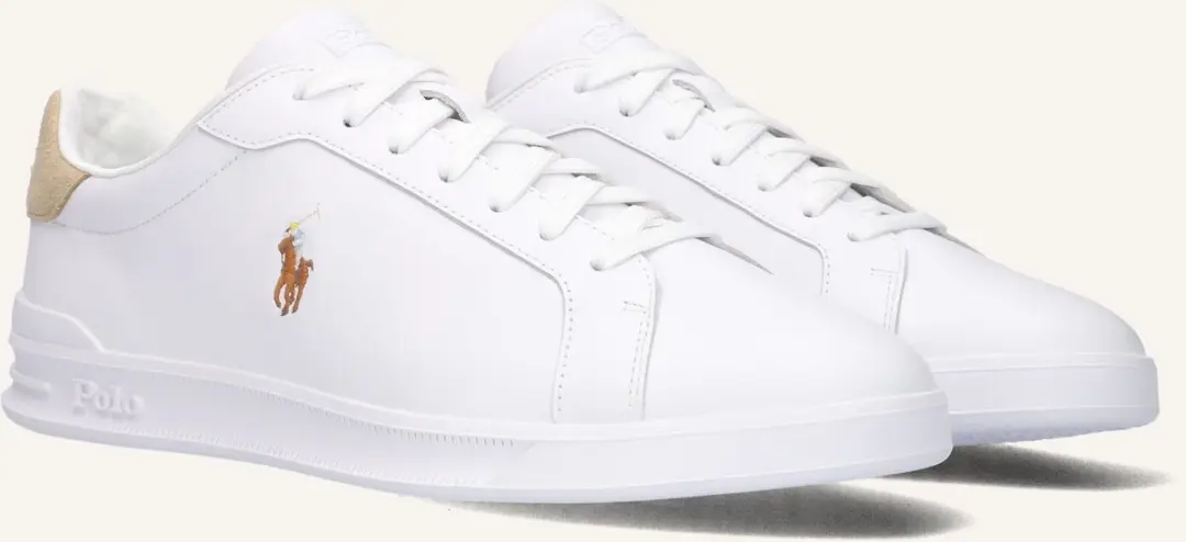 Polo Ralph Lauren Hrt Ct II Sneakers - Wit - Maat 40 - afbeelding 3 van 6