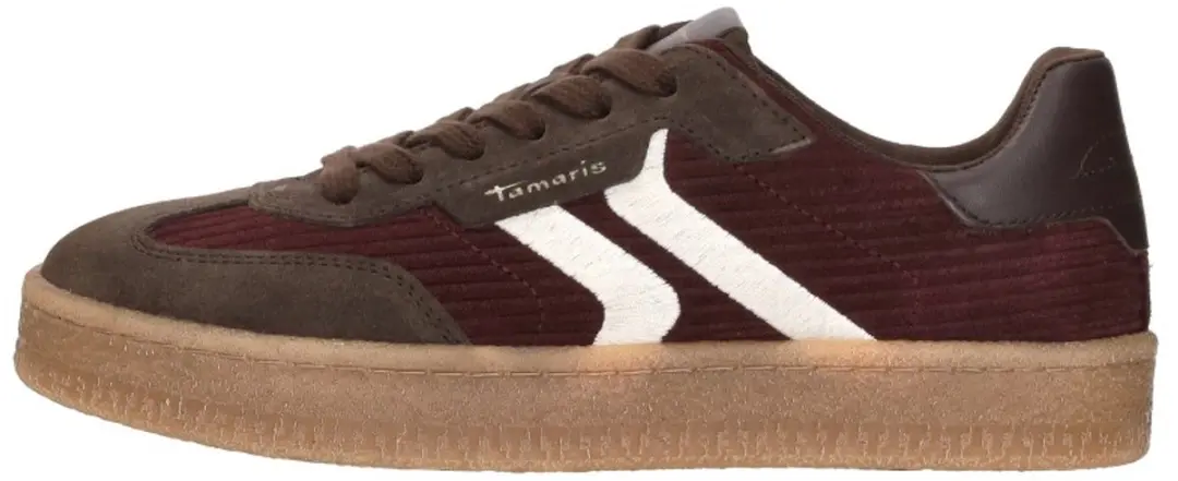 Tamaris 108229 Dames Sneakers - Bordeaux - afbeelding 2 van 6