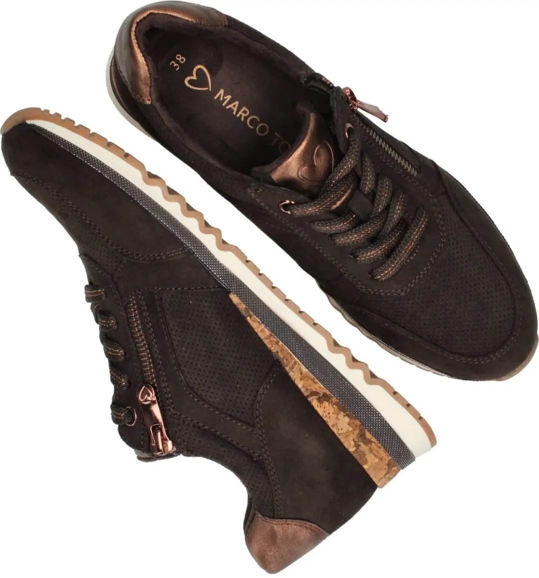 Marco Tozzi Sneakers 102233 - Bruin - afbeelding 6 van 6