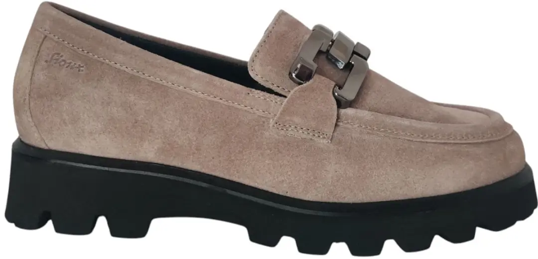 Sioux Meredira-751-H Instappers - Taupe 38 - afbeelding 5 van 5