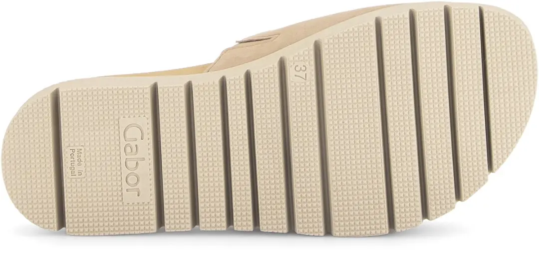 Gabor 745.5 Slides Dames - Beige - Maat 40 - afbeelding 6 van 6