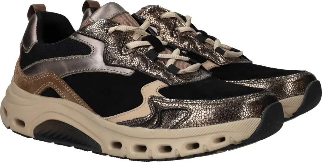 Gabor Rollingsoft Dames Sneakers 37 - Zwart - afbeelding 2 van 6