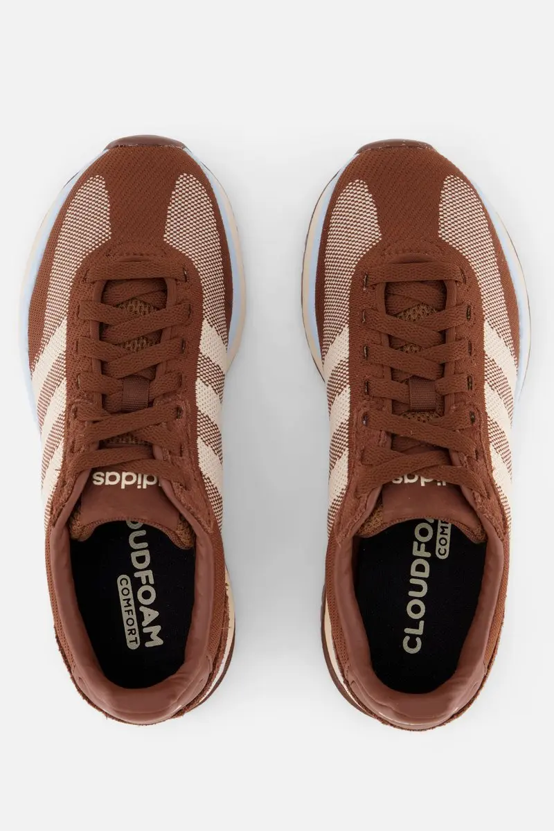 adidas Run 70 2.0 Knit Sneakers Dames - Bruin - afbeelding 2 van 6