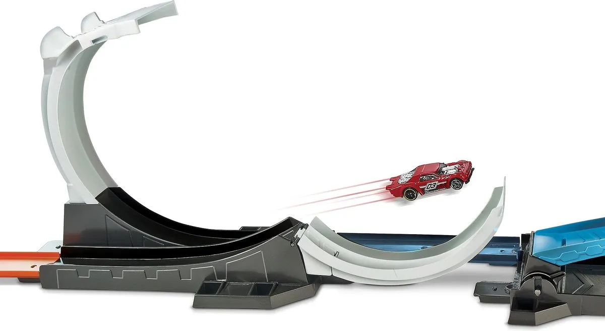 Hot Wheels Track Builder Blast Off Challenge FLK60 - 8 Baandelen - Multicolor - afbeelding 4 van 6