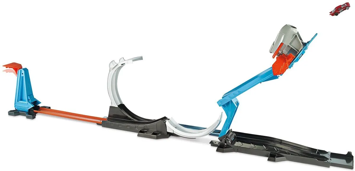 Hot Wheels Track Builder Blast Off Challenge FLK60 - 8 Baandelen - Multicolor - afbeelding 3 van 6