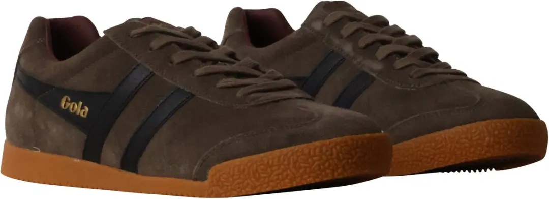 Gola Harrier Baskets CMA192 - 41 - Urban Moss/Black/Burgundy - afbeelding 4 van 6