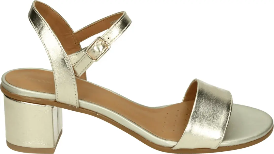 Geox Aurely 50 Dames Sandalen - Licht goud 38 - afbeelding 2 van 6