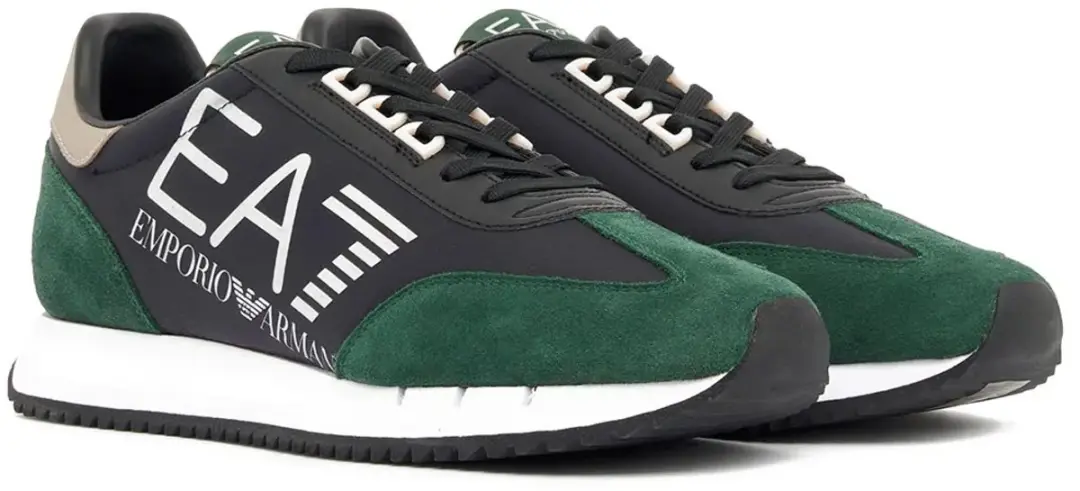 Giorgio Armani EA7 Emporio Armani Schoenen 7x000541_af18609 - 42 2/3 - Black/Cilantro/Roast