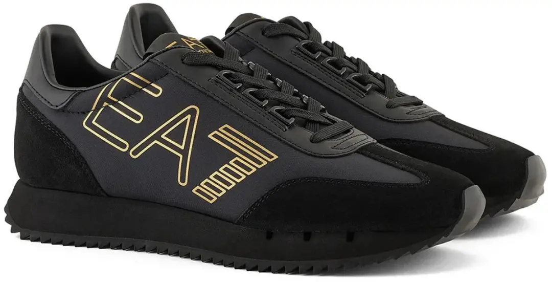 Giorgio Armani EA7 Emporio Armani Schoenen 7x000541_af18609 - 42 2/3 - Black/Cilantro/Roast